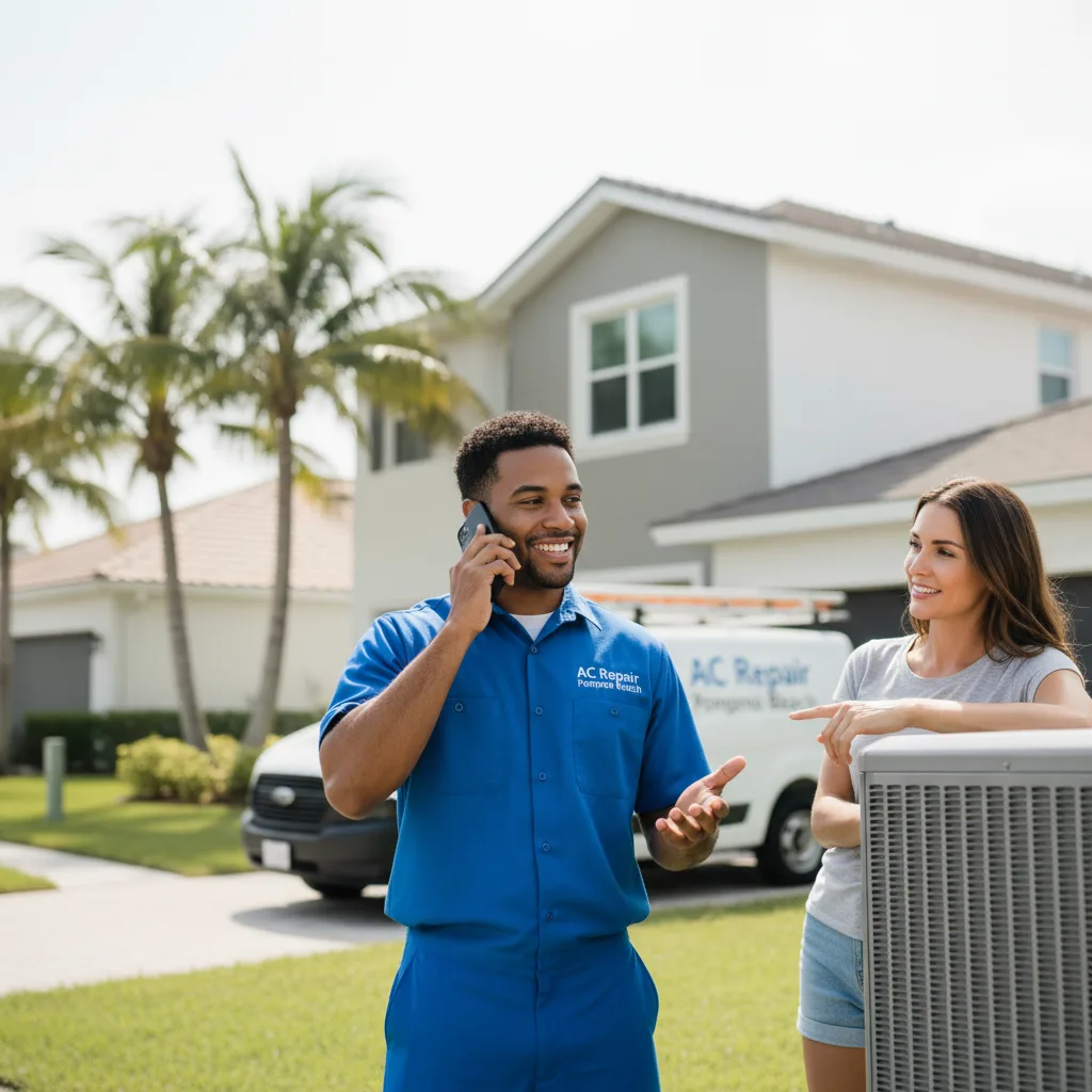 AC Repair Pompano Beach customer support in Acme